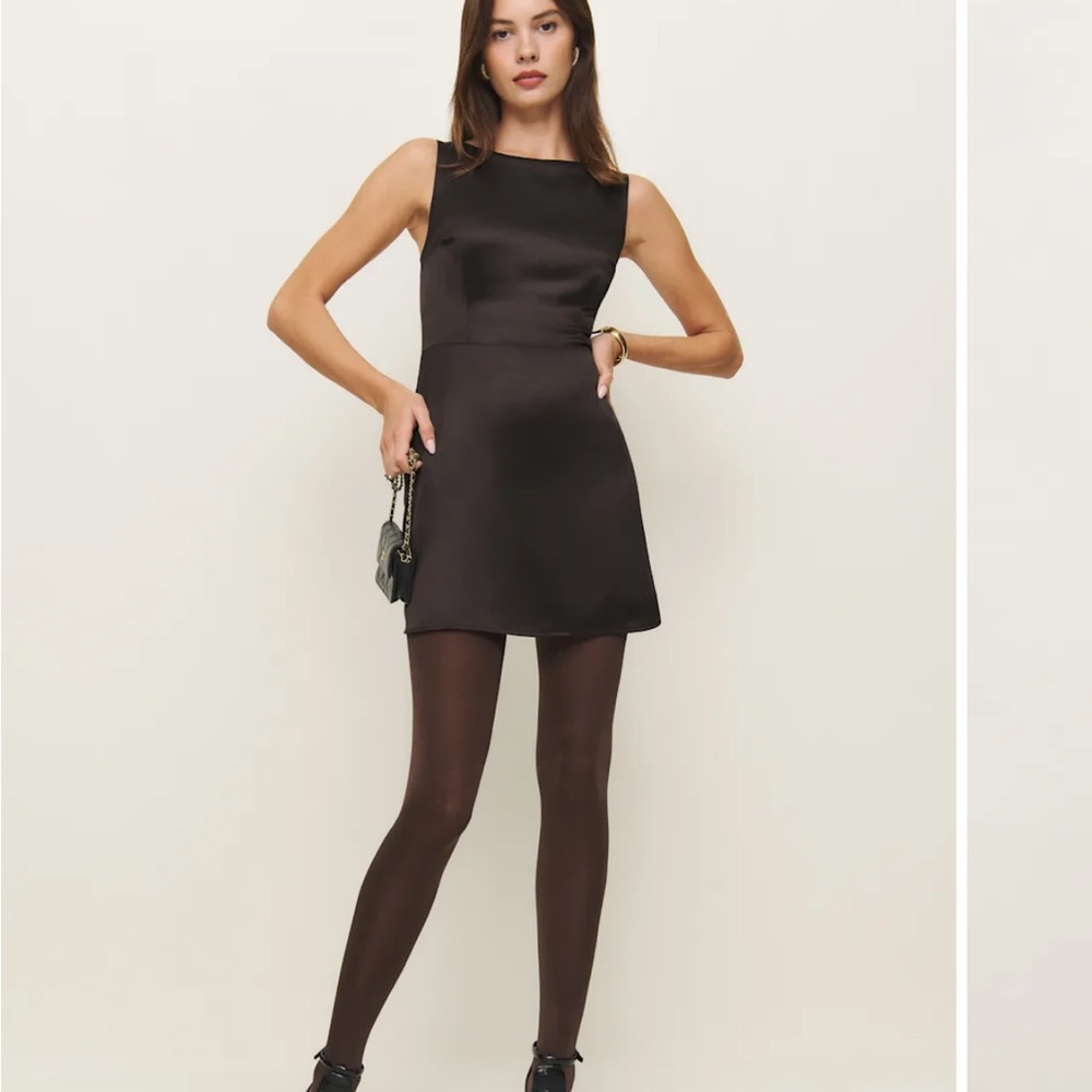 Reformation Zenni Satin Dress